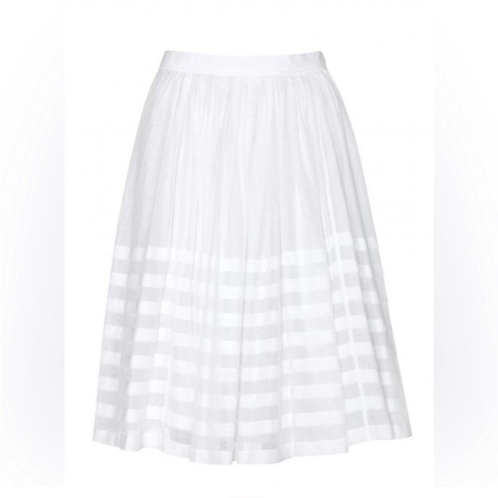 Brand new with tags Burberry white skirt